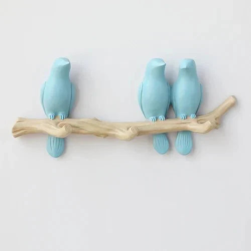 Wandhaken Lignoro | Vogelmotiv aus Massivholz | Natürlich & Handgefertigt | Für Flur & Wohnbereich