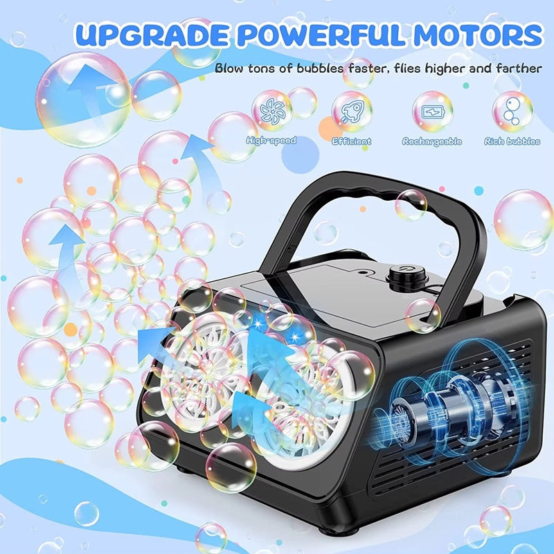BubbleStorm Pro – Tausende Seifenblasen für magische Momente!