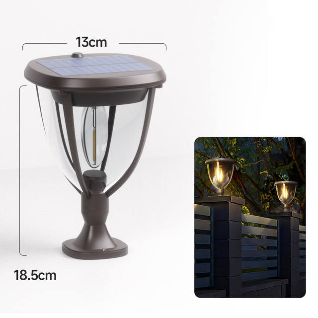 SolarisPro | Solar-Wandleuchte | Dimmbar, Wetterfest & Nachhaltig | Für Garten & Terrasse