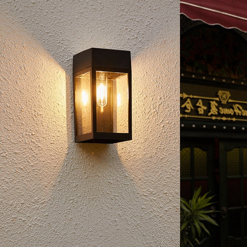 Lumeva Solar Wandleuchte | Elegantes Design mit LED | Automatischer Betrieb | Wetterfest & Energiesparend