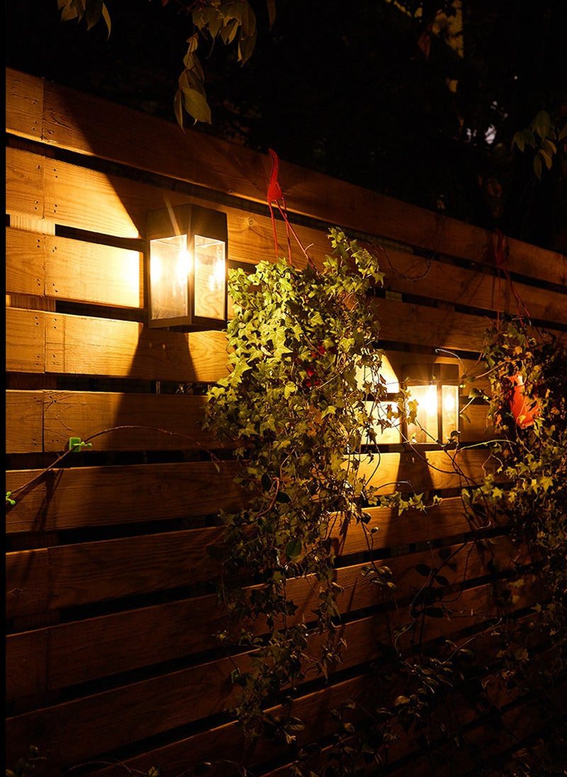 Lumeva Solar Wandleuchte | Elegantes Design mit LED | Automatischer Betrieb | Wetterfest & Energiesparend