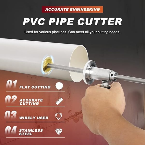 PipeMaster – Präzises Schneiden von PVC-Rohren von innen!