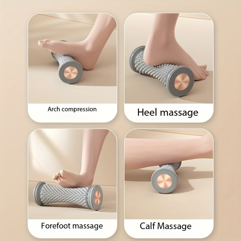 ReflexoEase MiniRoll | Kompaktes Fußmassagegerät | Druckpunkt-Aktivierung & Entspannung | Ohne Strom