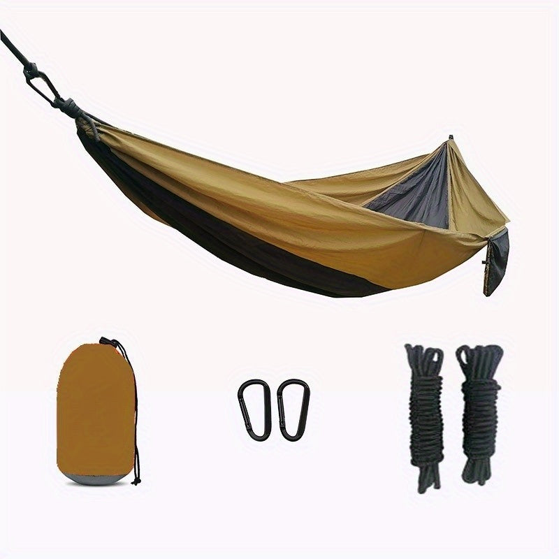 Travina Reise-Hängematte | Ultraleicht & Atmungsaktiv | Kompakt & Tragbar | Inkl. Gurte & Karabiner | Für Outdoor & Camping