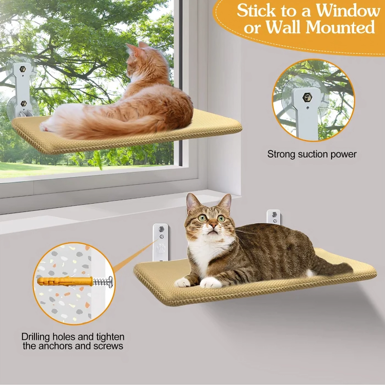 SkyPerch – Die perfekte Fenster-Hängematte für Katzen!