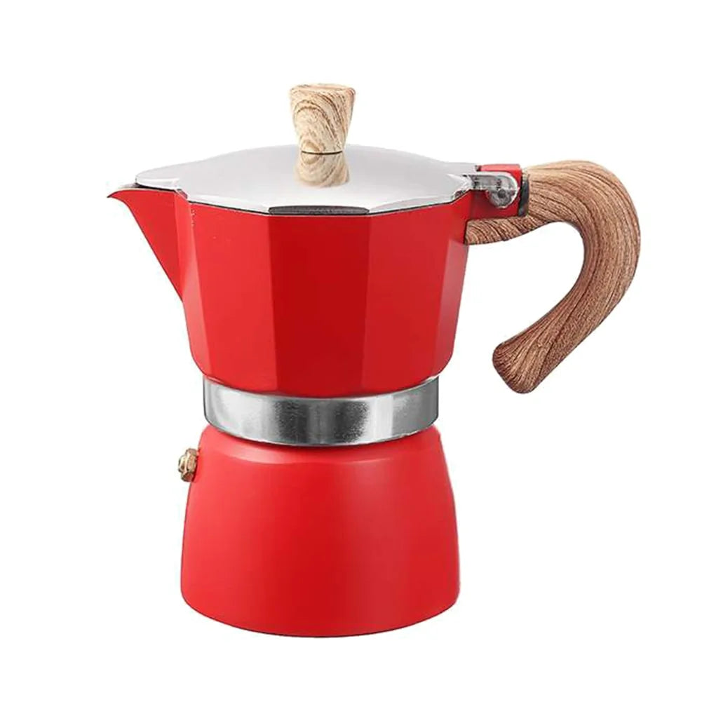 MokaVivo Espressokocher | Für Herd & Outdoor | Klassisches Design | Aluminium
