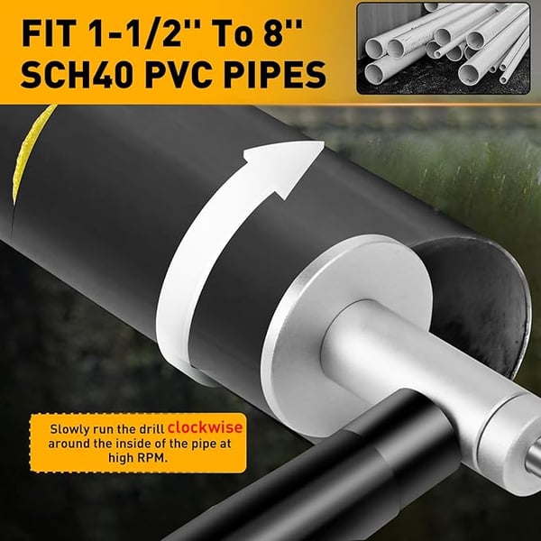PipeMaster – Präzises Schneiden von PVC-Rohren von innen!