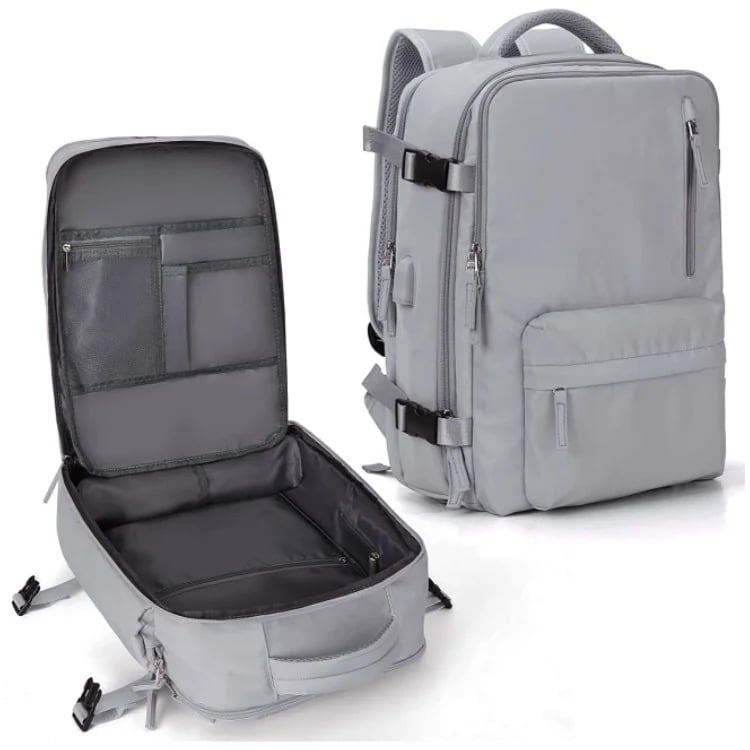 UrbanVoyage Rucksack | Wasserfest | USB-Anschluss | Anti-Diebstahl