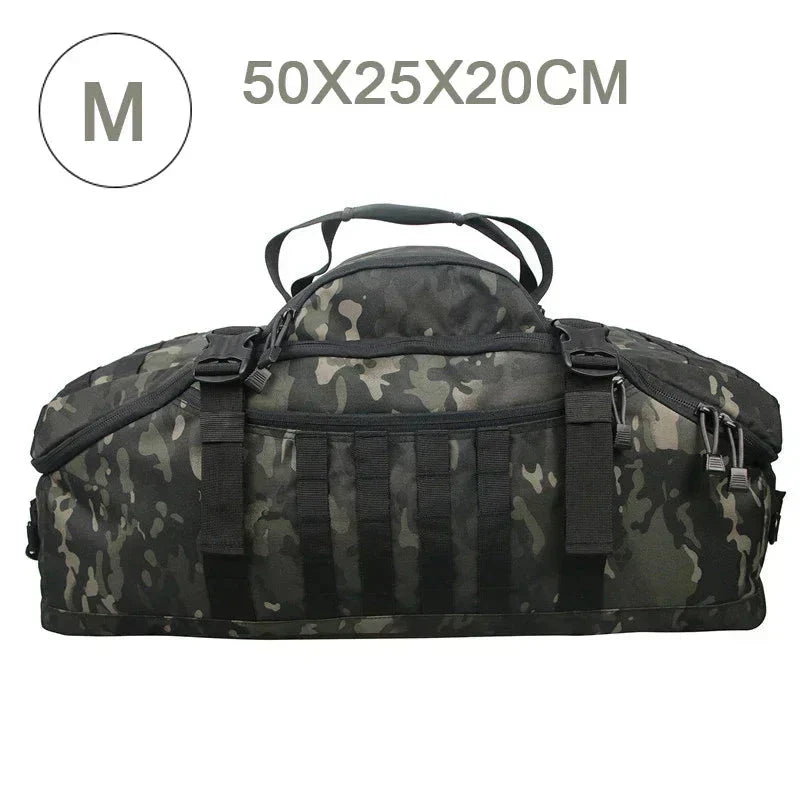 Roventrek | Outdoor Dufflebag 3-in-1 | Wasserdicht & Molle-kompatibel | 40–80L Volumen