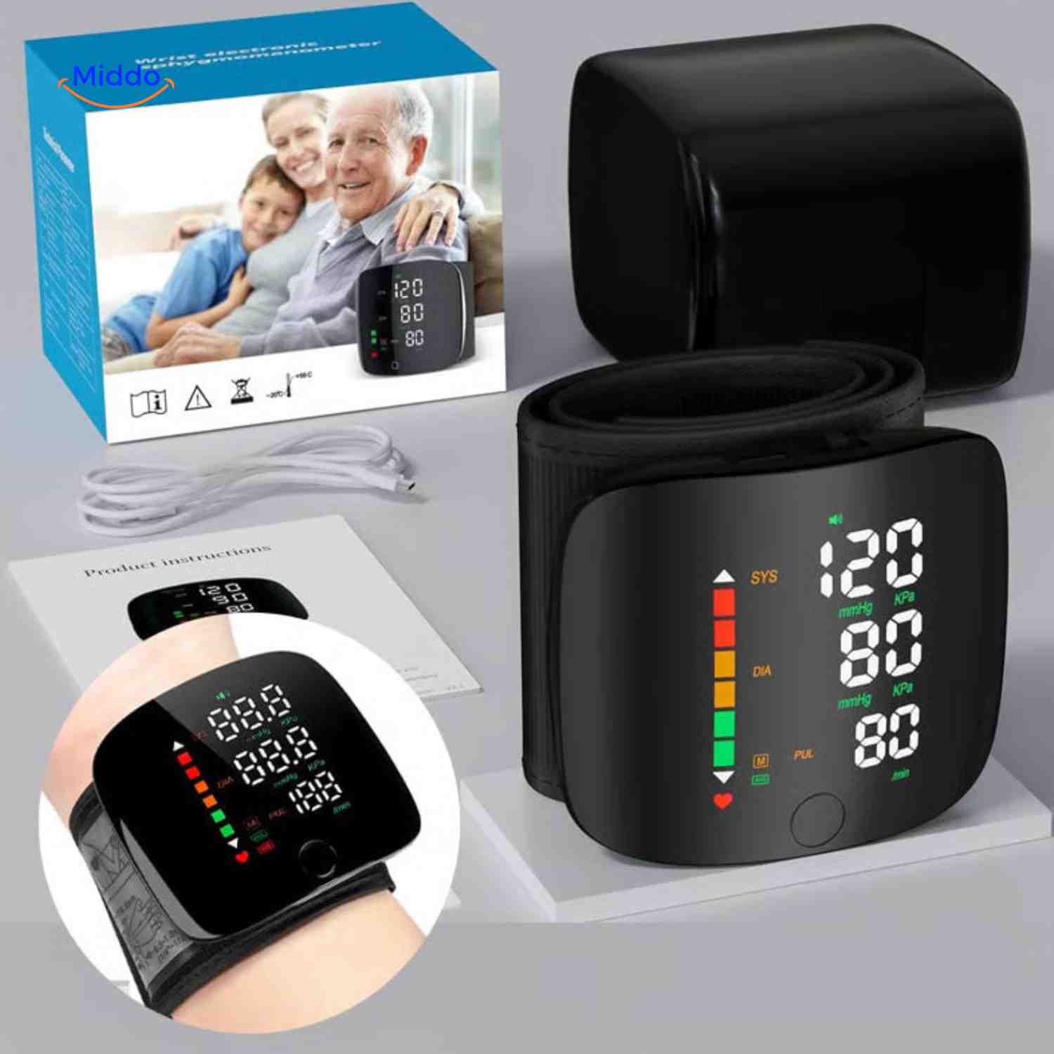 CardioCheck – Präzise Blutdruckkontrolle bequem am Handgelenk
