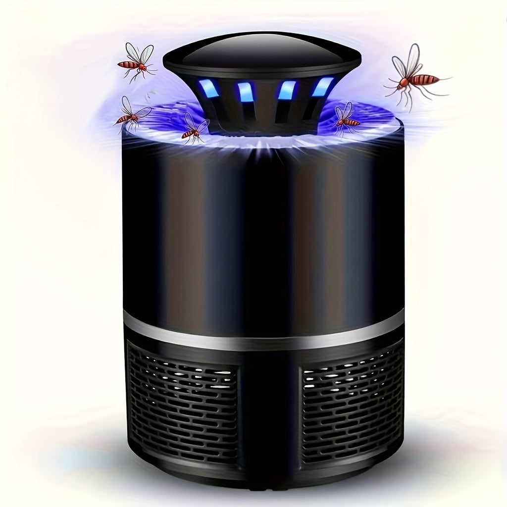InsectaGuard Mückenlampe | Leise & Effizient | Mit USB-Anschluss & Blaulicht | Für Innen & Überdachte Außenbereiche