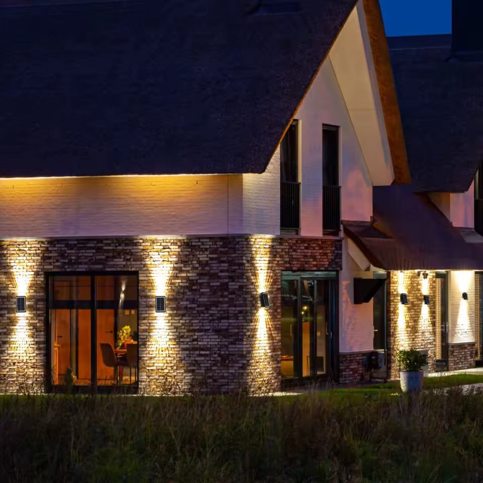 LumiWand Solar – Elegantes Lichtspiel ohne Stromkosten