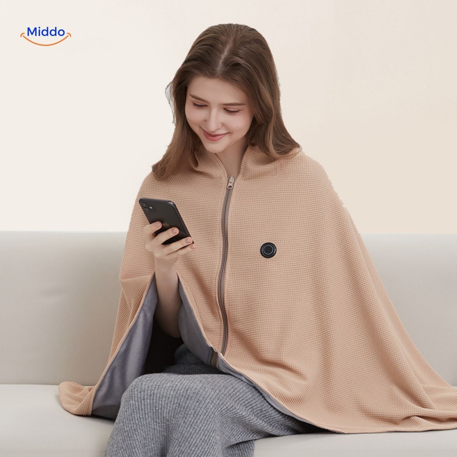 ThermoScarf - USB Electric Scarf, Graphene Heating & Soft [Letzter Tag Rabatt]