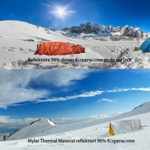 1+1 GRATIS | SurviWarm – Dein lebensrettender Wärmeschutz für unterwegs