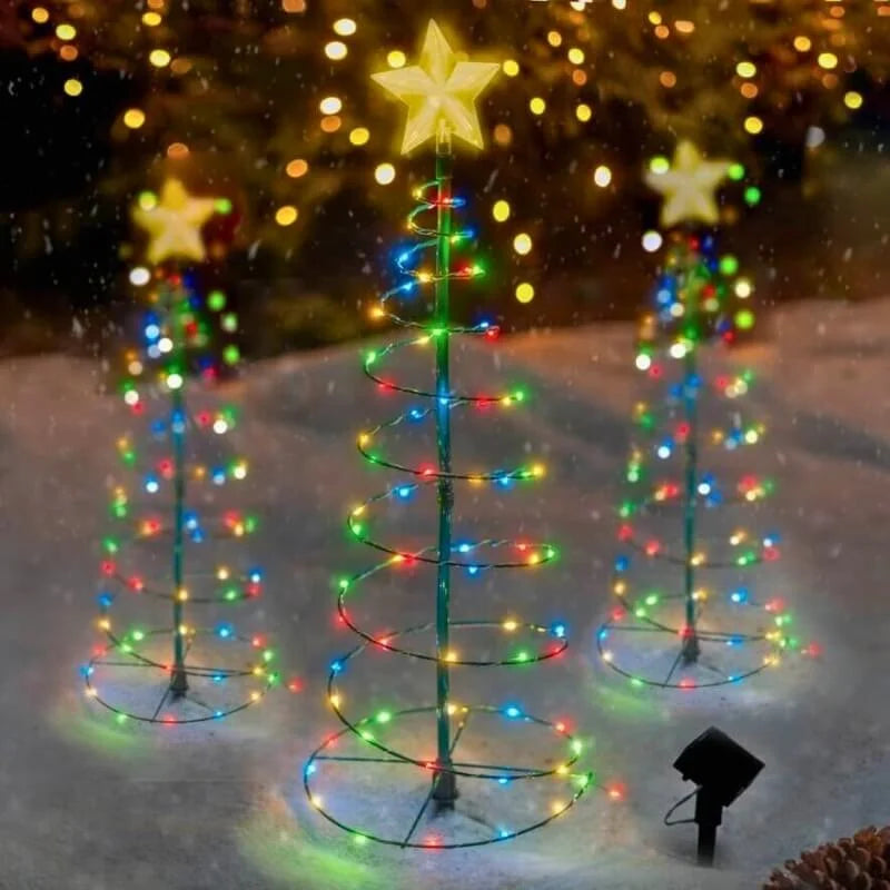 SolarTree – Der magische LED-Weihnachtsbaum mit Sonnenenergie