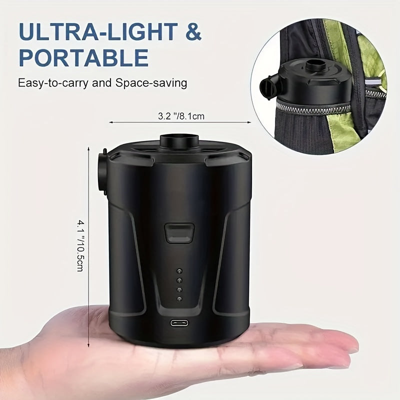 PadPump™ – Die tragbare USB-Luftpumpe für unterwegs