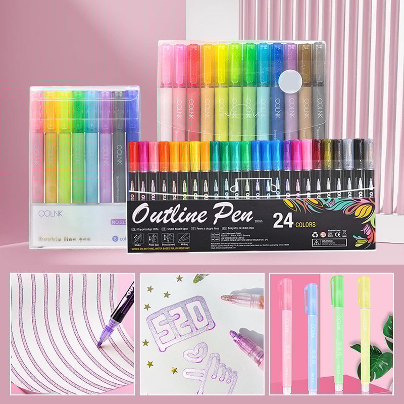 ColorGlow - Übersicht Marker-Set [Letzter Tag Rabatt]