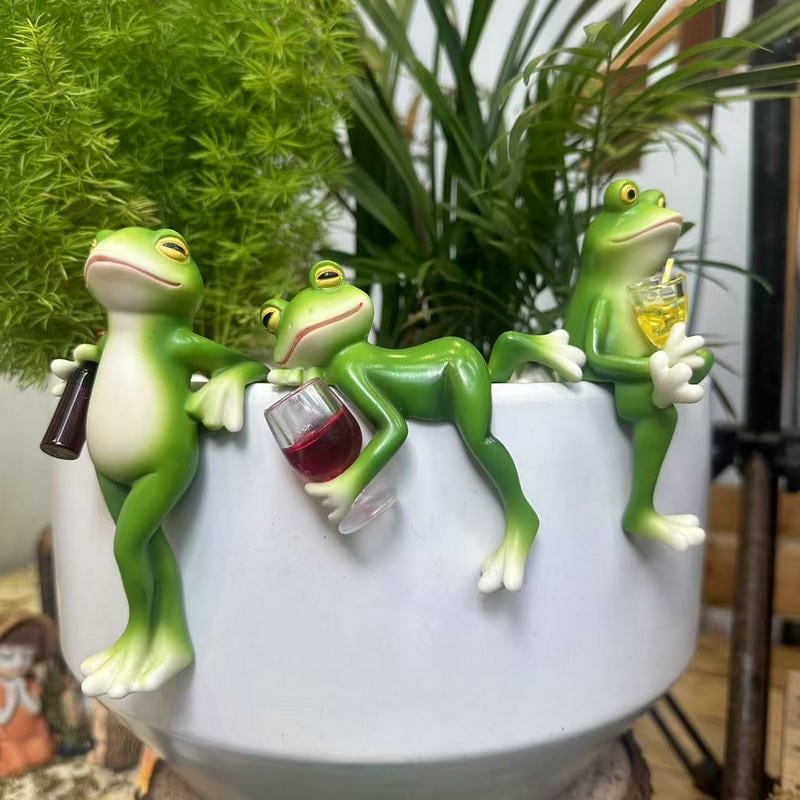 Frogsy – Die fröhlichste Deko für deinen Blumentopf!