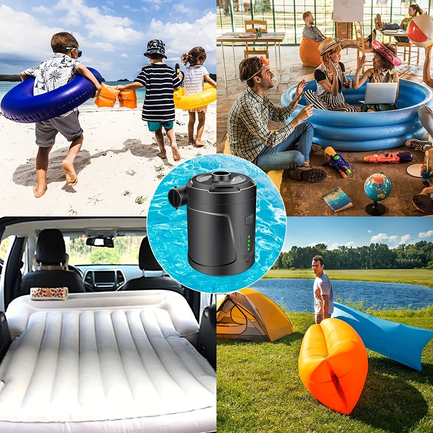 PadPump™ – Die tragbare USB-Luftpumpe für unterwegs