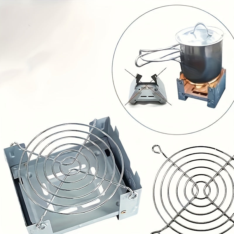 CampHeat FlexCooker | Faltbar & Hitzebeständig | Edelstahl | Für Trekking & Camping