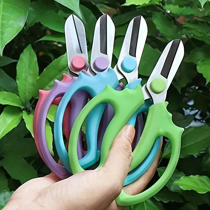 Botanivo Gartenschere | Ergonomisch & Scharf | Edelstahlklingen | Manuelle Handhabung