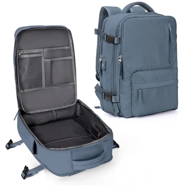 UrbanVoyage Rucksack | Wasserfest | USB-Anschluss | Anti-Diebstahl