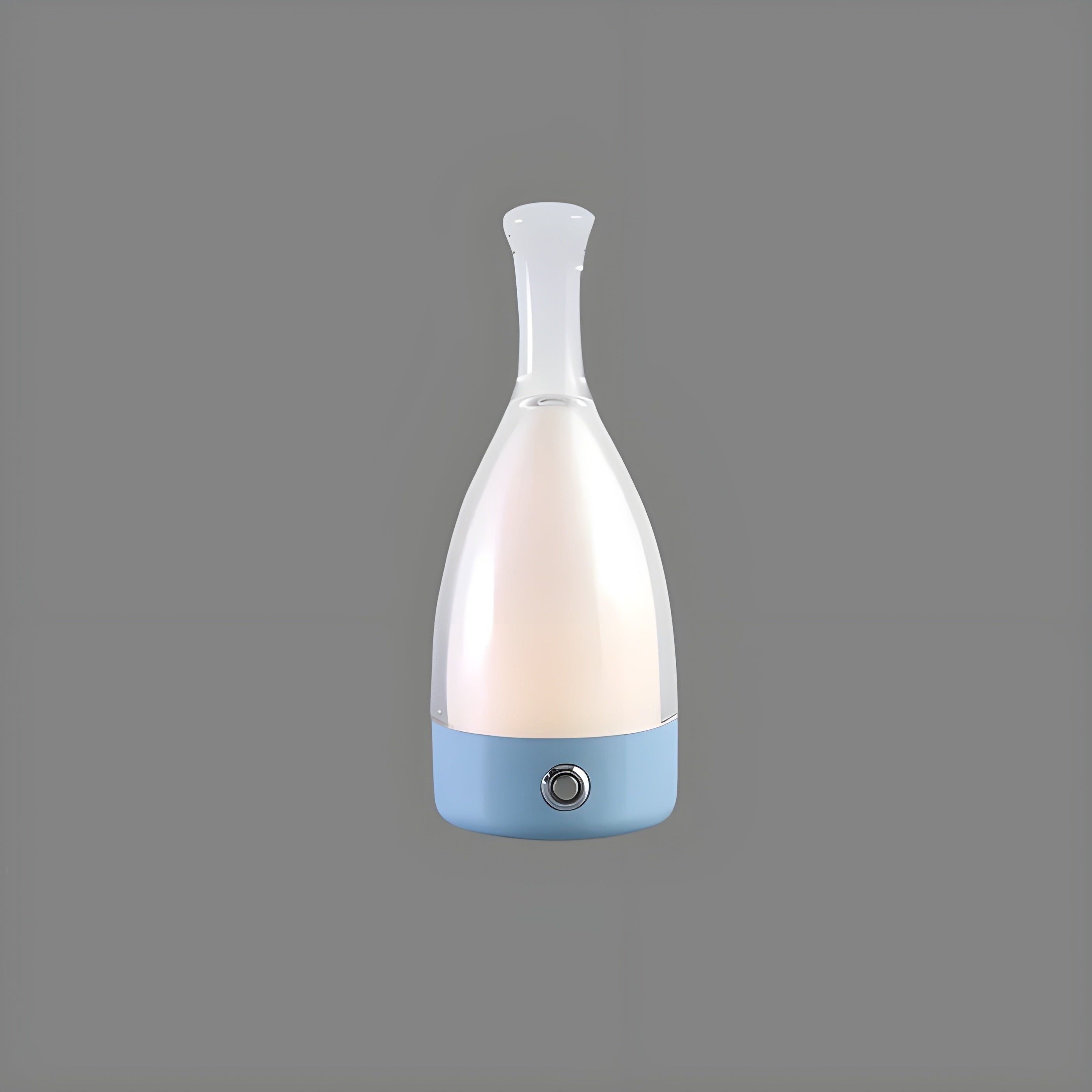Lumora LED Tischlampe | Weinflaschen-Design | Warmweißes Licht | Wiederaufladbar & Kabellos
