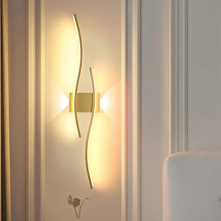 Virella Wave LED Wandleuchte | Modernes Design | Warmweiß | Energiesparend