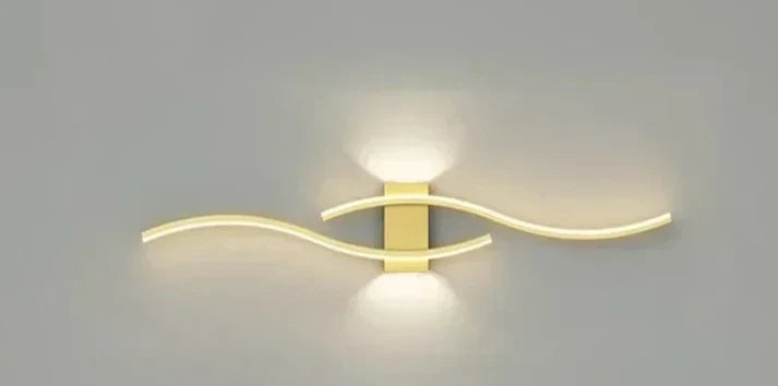 Virella Wave LED Wandleuchte | Modernes Design | Warmweiß | Energiesparend