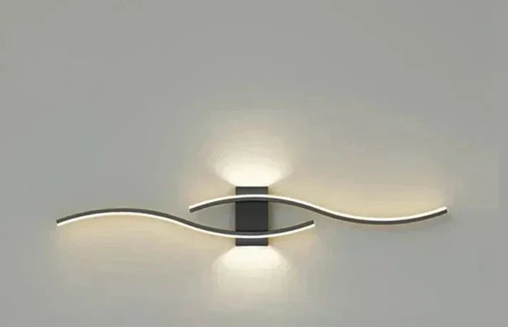 Virella Wave LED Wandleuchte | Modernes Design | Warmweiß | Energiesparend