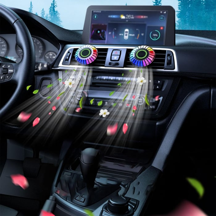 GlowRide FX – Musik, Licht & Duft für dein Auto!