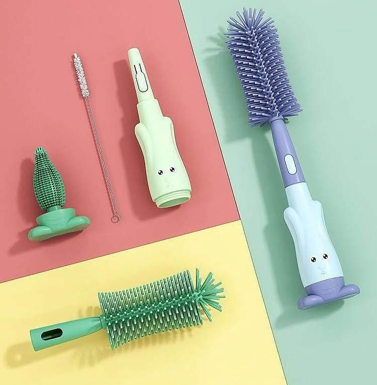 1+1 GRATIS | BabyPure – 4-in-1 Flaschenreiniger für hygienische Sauberkeit!