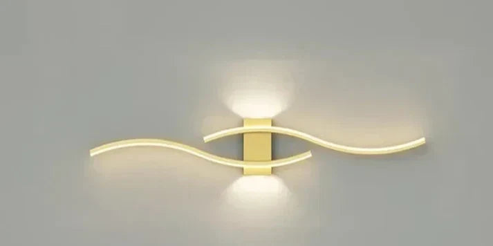 Virella Wave LED Wandleuchte | Modernes Design | Warmweiß | Energiesparend