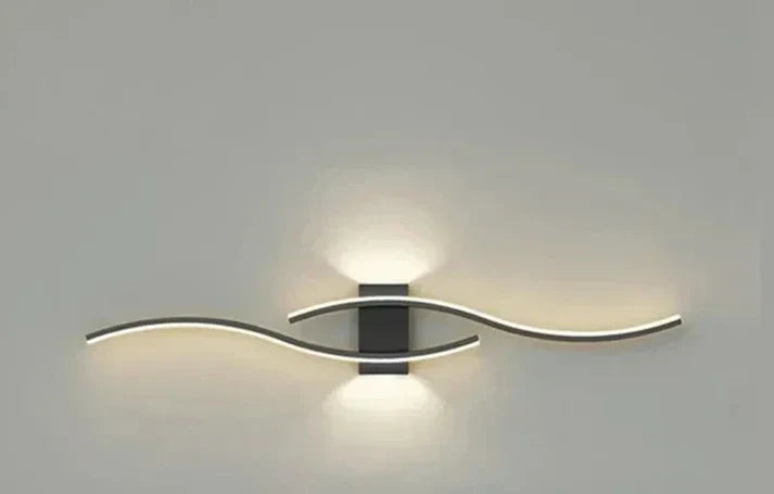 Virella Wave LED Wandleuchte | Modernes Design | Warmweiß | Energiesparend