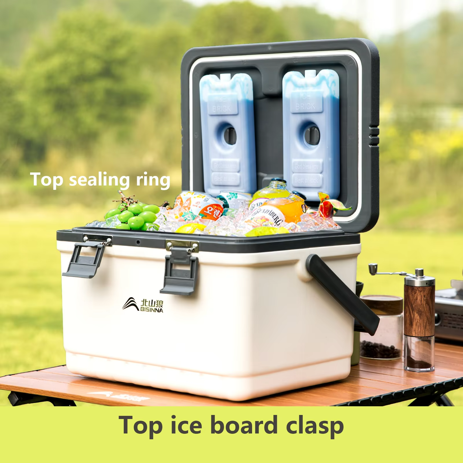 Nordivo IceVault | Hochleistungs-Kühlbox | 6L, 13.5L & 22L Varianten | 48h Kühlung | Für Outdoor & Picknick