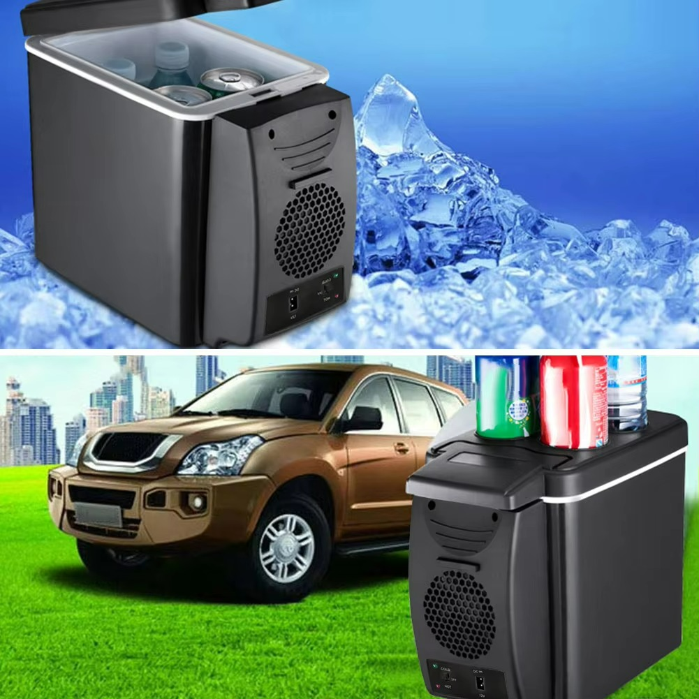 Chillava DuoBox | Mini Kühl- & Warmbox | 6L Volumen | Für Auto & Zuhause | Mobil & Kompakt