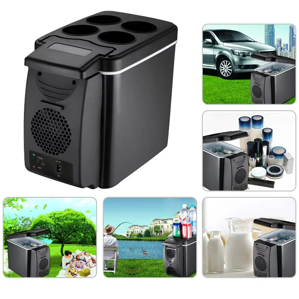 Chillava DuoBox | Mini Kühl- & Warmbox | 6L Volumen | Für Auto & Zuhause | Mobil & Kompakt