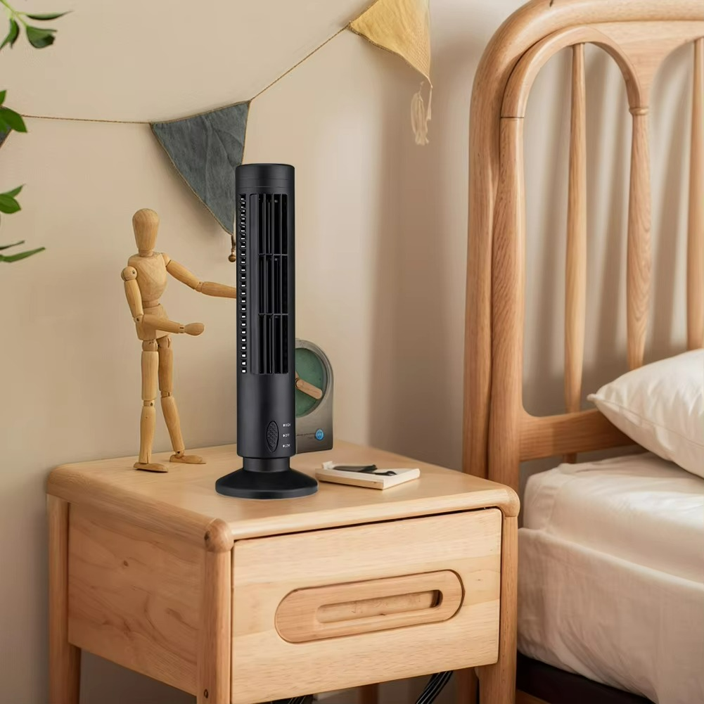 Aerilo Flow | Design-Ventilator mit USB & Flügelloser Technologie für moderne Räume