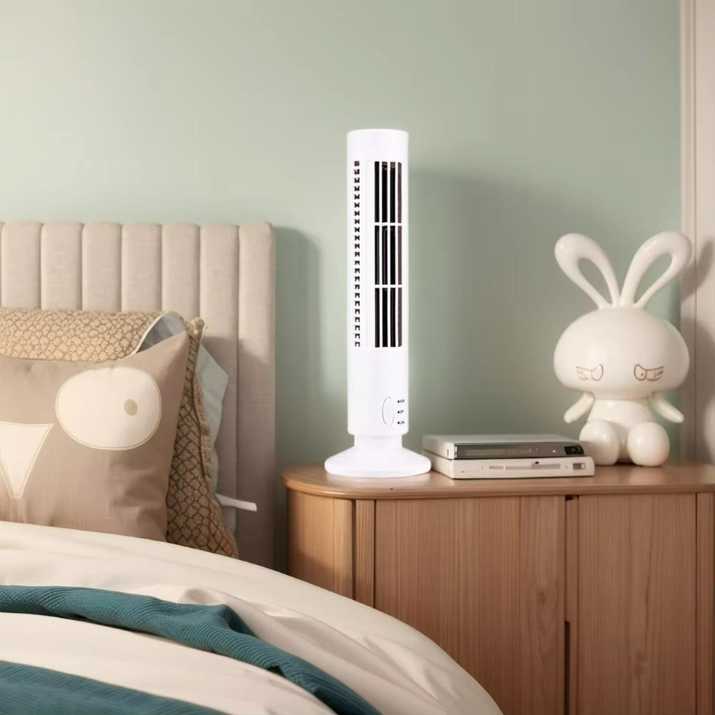 Aerilo Flow | Design-Ventilator mit USB & Flügelloser Technologie für moderne Räume