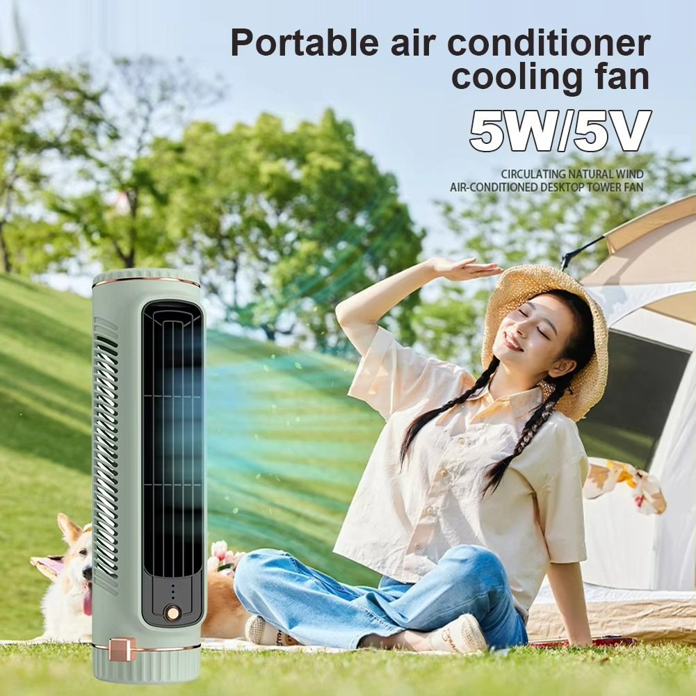 Ventiris Flow | Bladeless Säulenventilator | 360° Luftzirkulation | IceCool Effekt | Stilvoll & Sicher