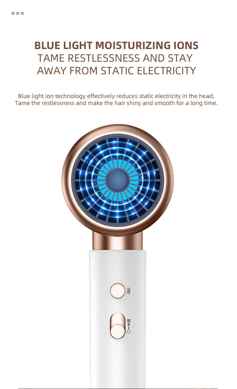 HairLuxe 2400 | Profi Haartrockner | Ionen-Technologie | Schnelles & Schonendes Styling