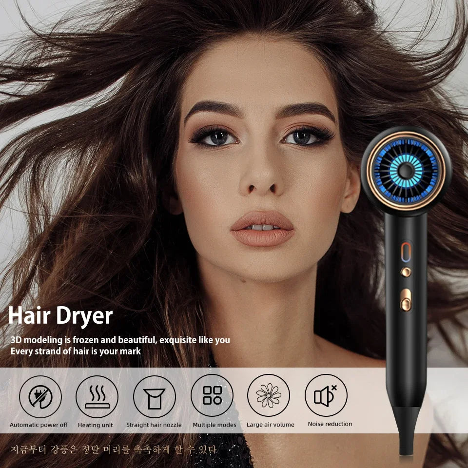 HairLuxe 2400 | Profi Haartrockner | Ionen-Technologie | Schnelles & Schonendes Styling