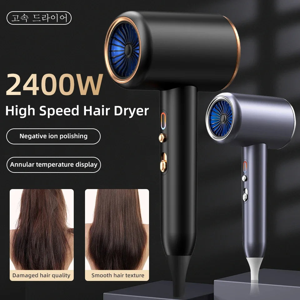 HairLuxe 2400 | Profi Haartrockner | Ionen-Technologie | Schnelles & Schonendes Styling