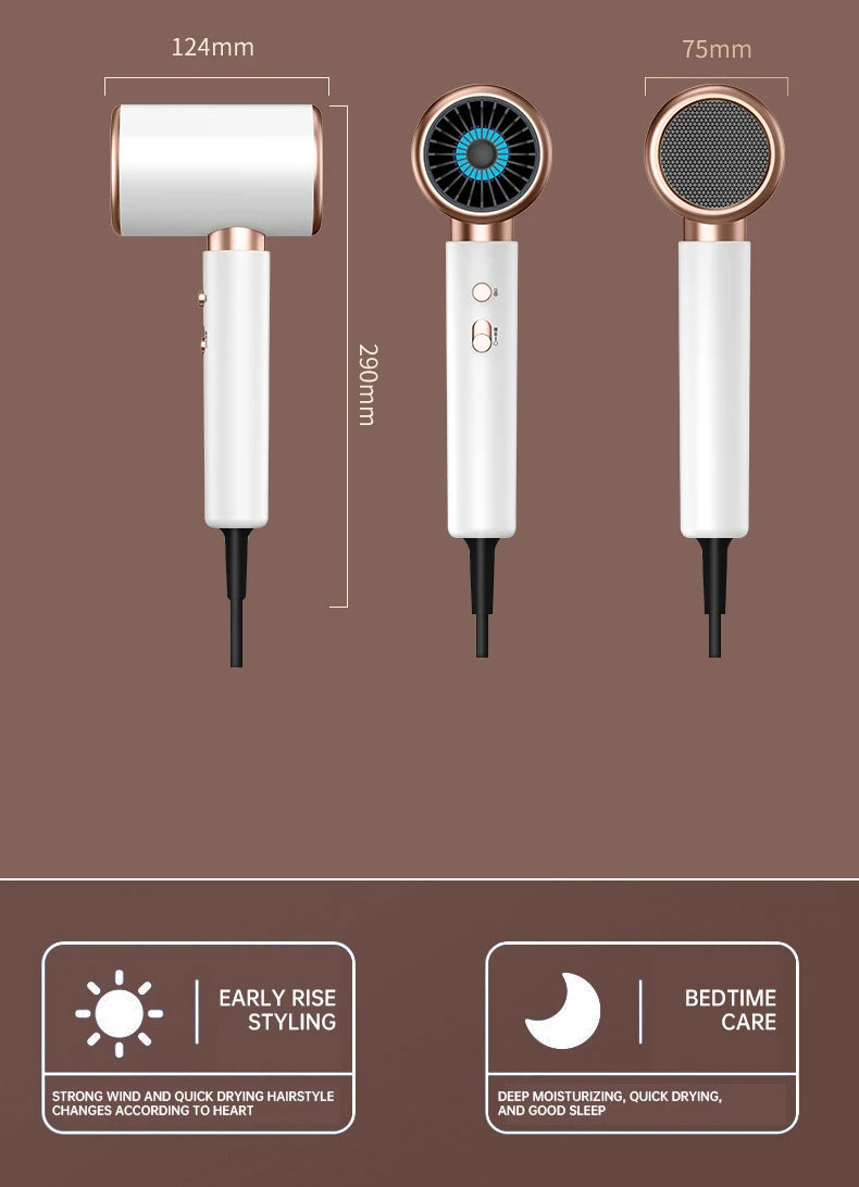 HairLuxe 2400 | Profi Haartrockner | Ionen-Technologie | Schnelles & Schonendes Styling