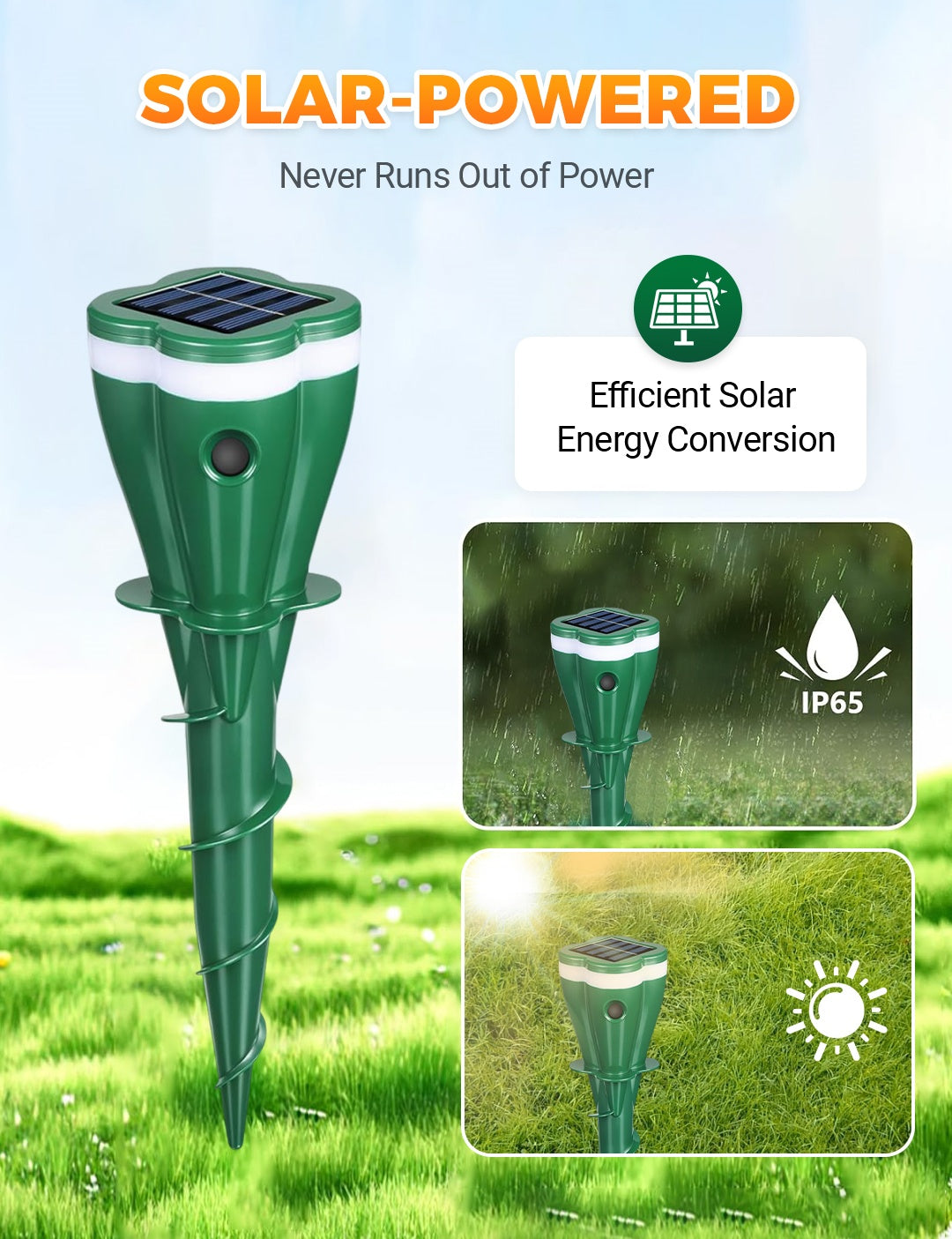 1 + 1 GRATIS | VibraGreen – Ruhe für Ihren Garten