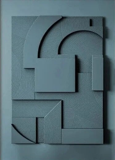 FormLuma Wandbild | Abstrakte Kunst | Modernes Canvas | 30×40 cm
