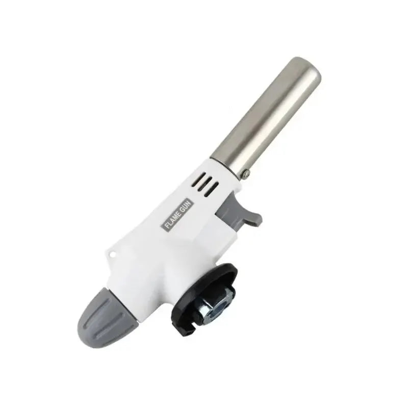 CampFlame Pro Butangasbrenner | Leistungsstark & Kompakt | Für Outdoor-Kochen & Camping | Silber