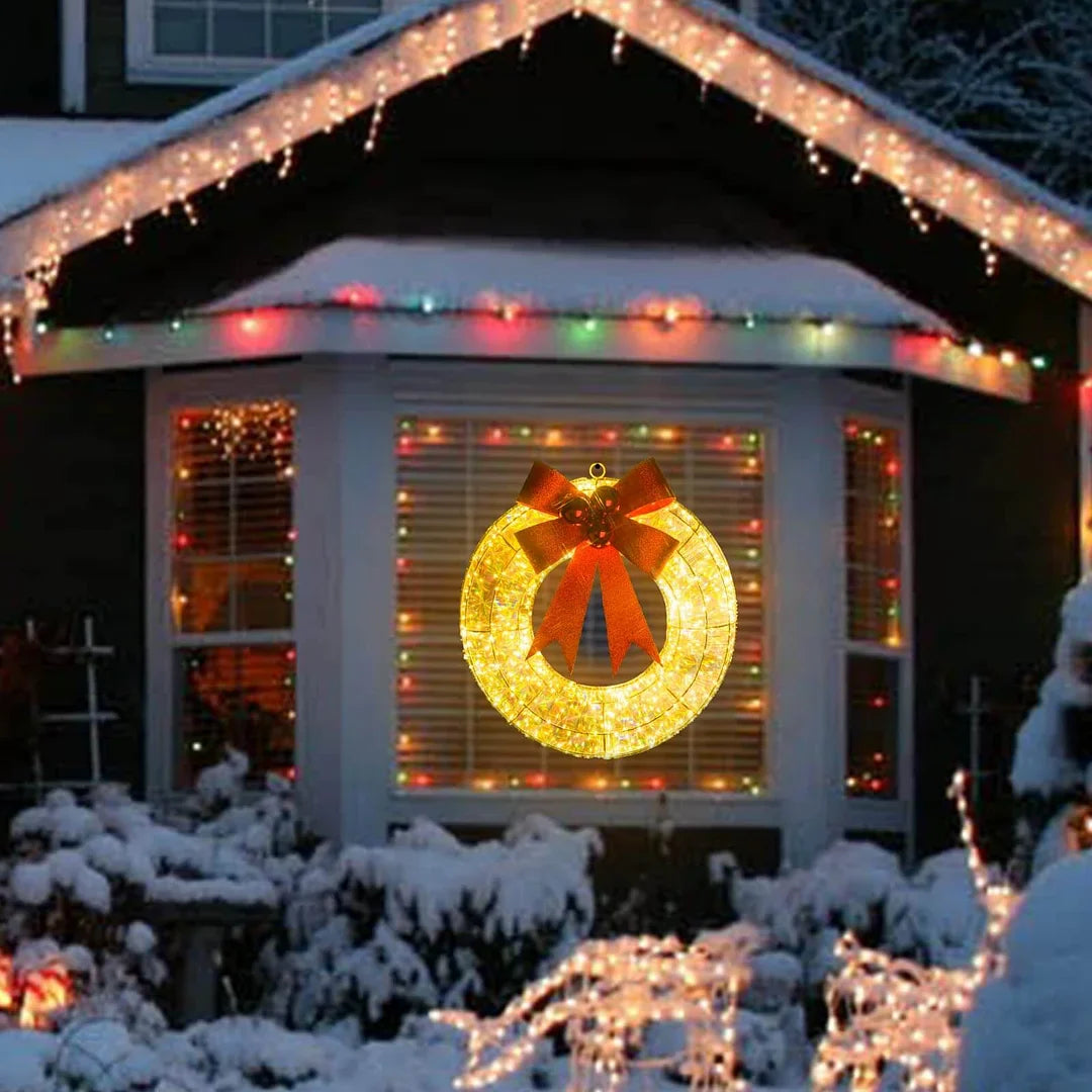 GlowBow – Die leuchtende Weihnachtskranz-Girlande für festliche Eleganz