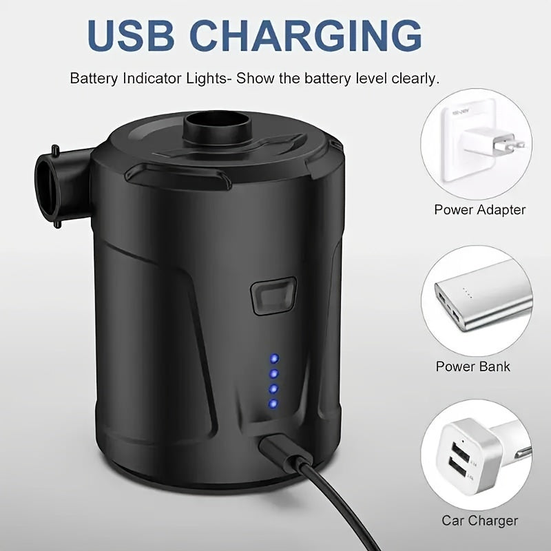PadPump™ – Die tragbare USB-Luftpumpe für unterwegs