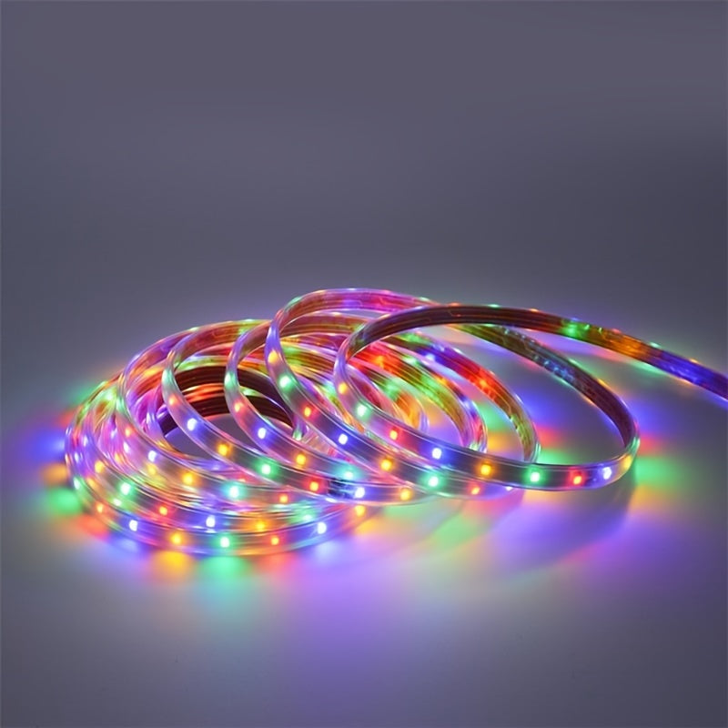 LumaFlex Solar LED-Lichterkette | Flexibel & Formbar | Solarenergie | Fernbedienung